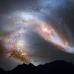 Andromeda ve Samanyolu Galaksilerinin Çarpışması