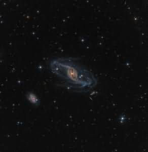 NGC 3718 Spiral Galaksi